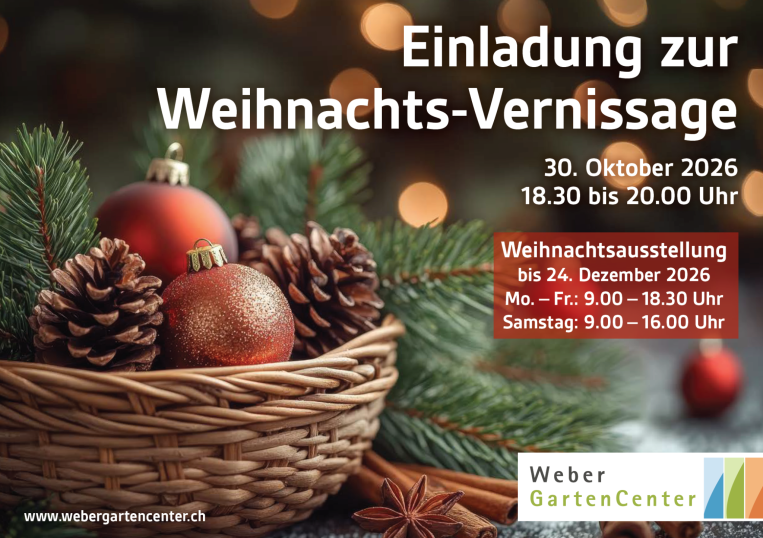 Einladung zur  Weihnachts-Vernissage